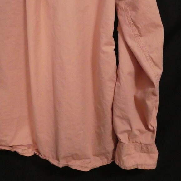 JOE FRESH medium Pink Button-Up Shirt With Shoulder & Sleeve Roll Tabs & Pockets - Picture 15 of 15